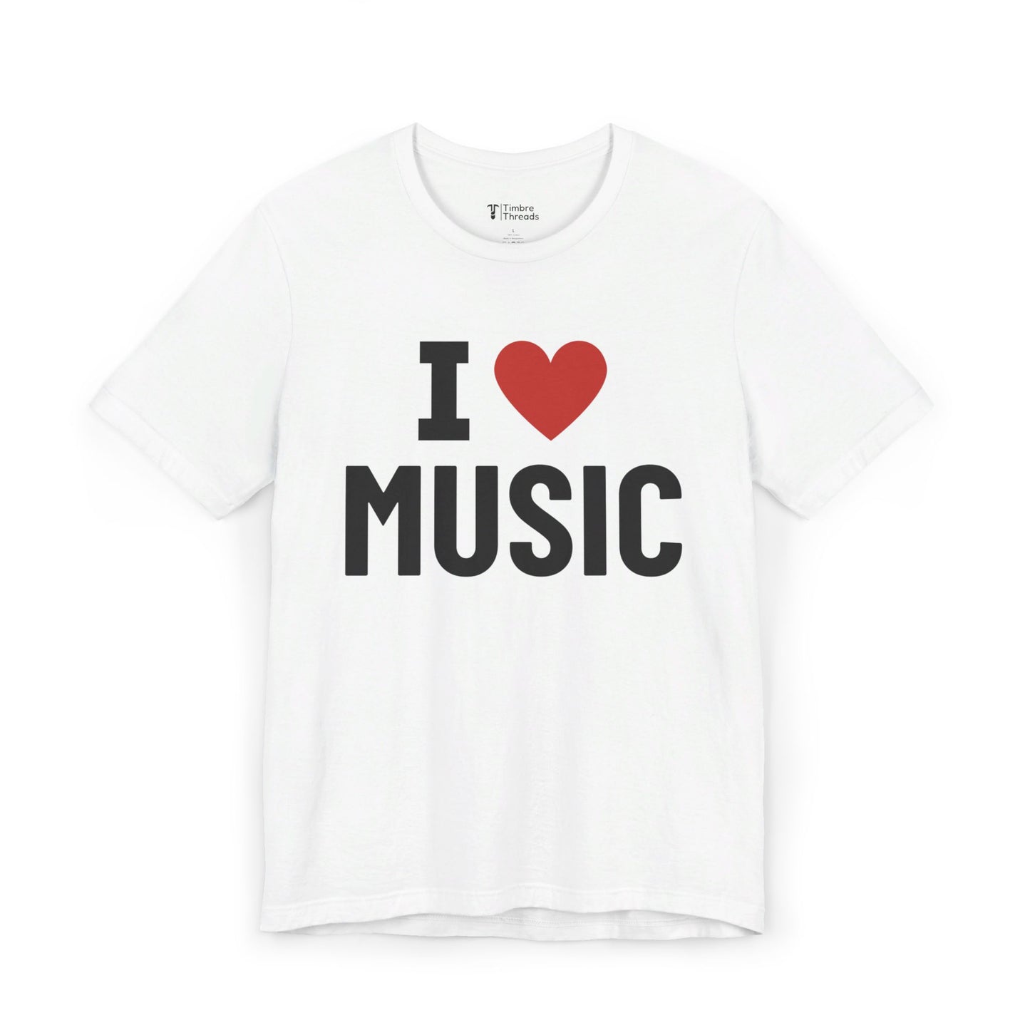 I Heart Music Short Sleeve Tee