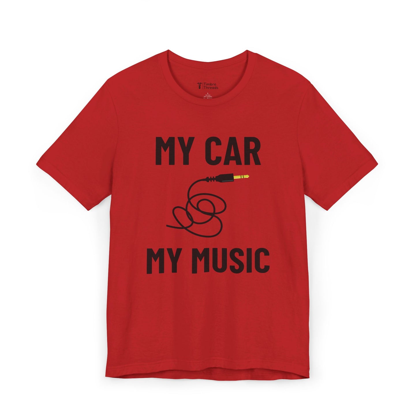 My Car My Music Graphic Short Sleeve Tee