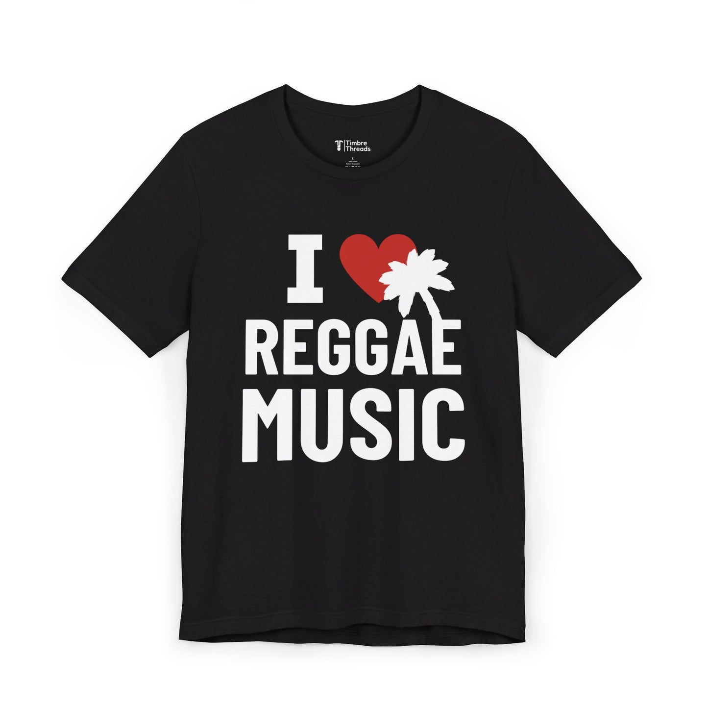 I Heart Reggae Music Short Sleeve Tee