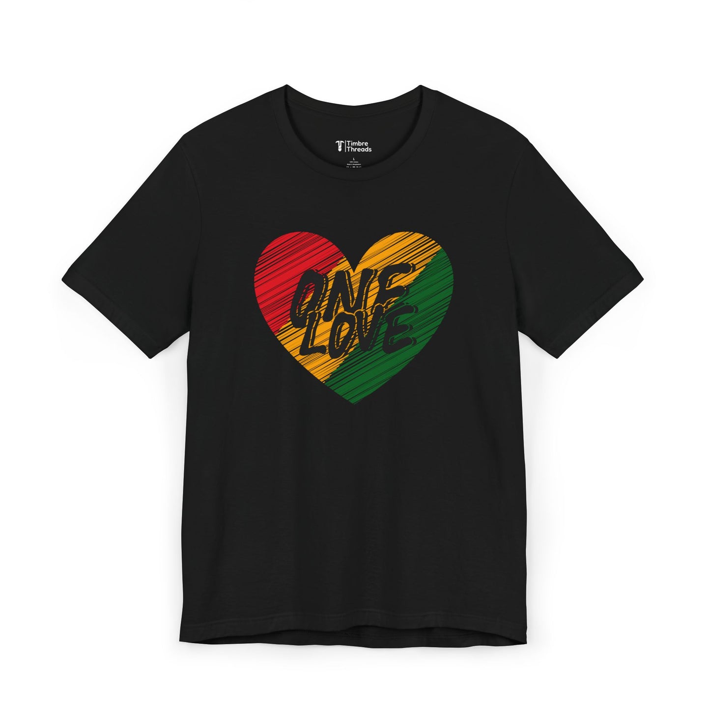 One Love (Heart) Short Sleeve Tee