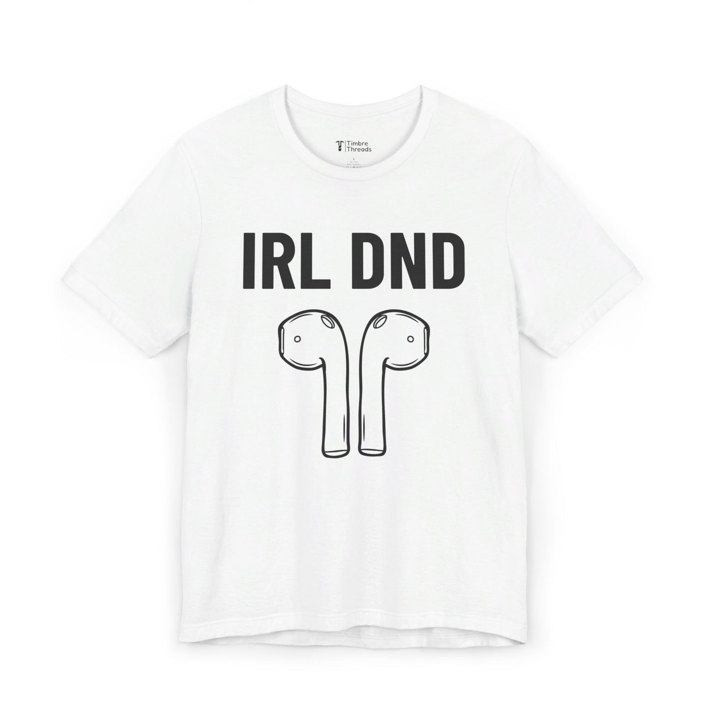 IRL DND (Airpods) Short Sleeve Tee