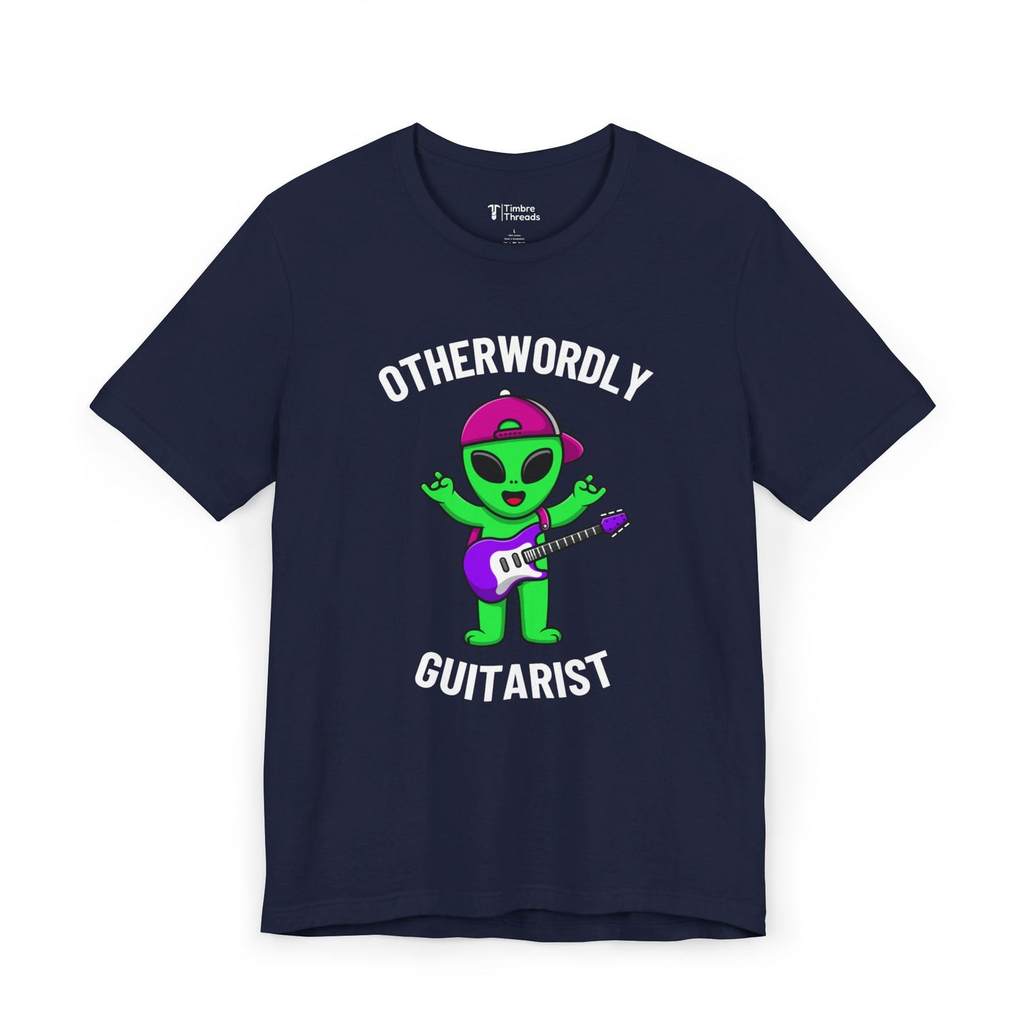 Otherworldly Guitarist (Alien) Short Sleeve Tee