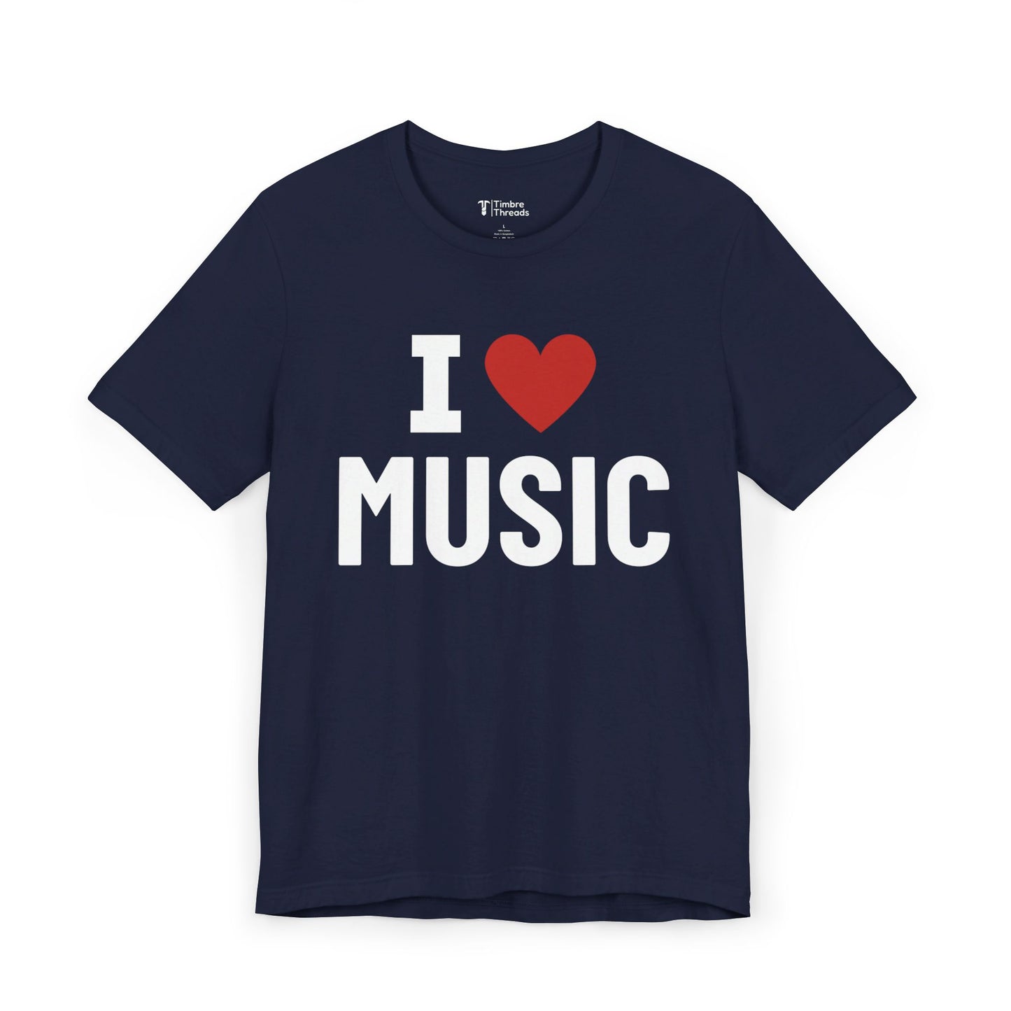 I Heart Music Short Sleeve Tee