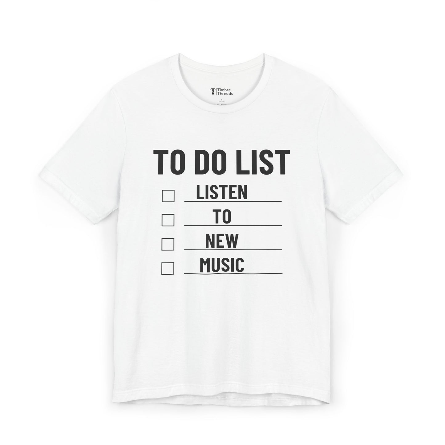 To Do List #2 Short Sleeve Tee