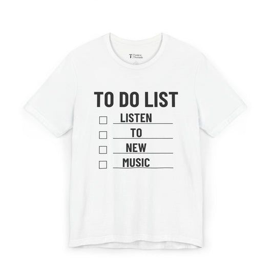 To Do List #2 Short Sleeve Tee