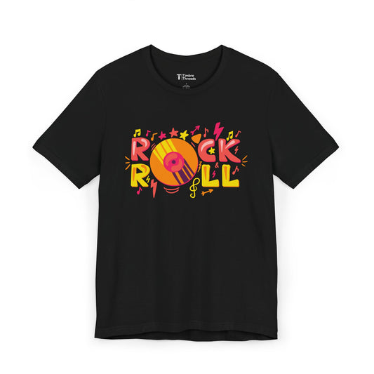 Rock and Roll Drawing #2 Short Sleeve Tee