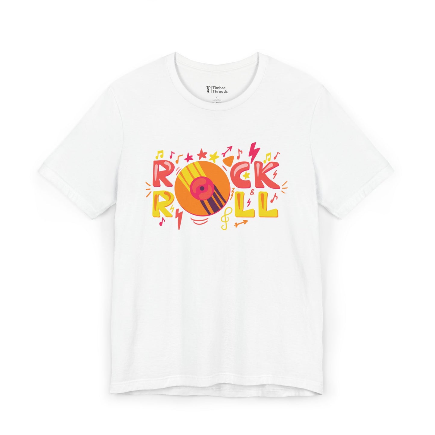 Rock and Roll Drawing #2 Short Sleeve Tee