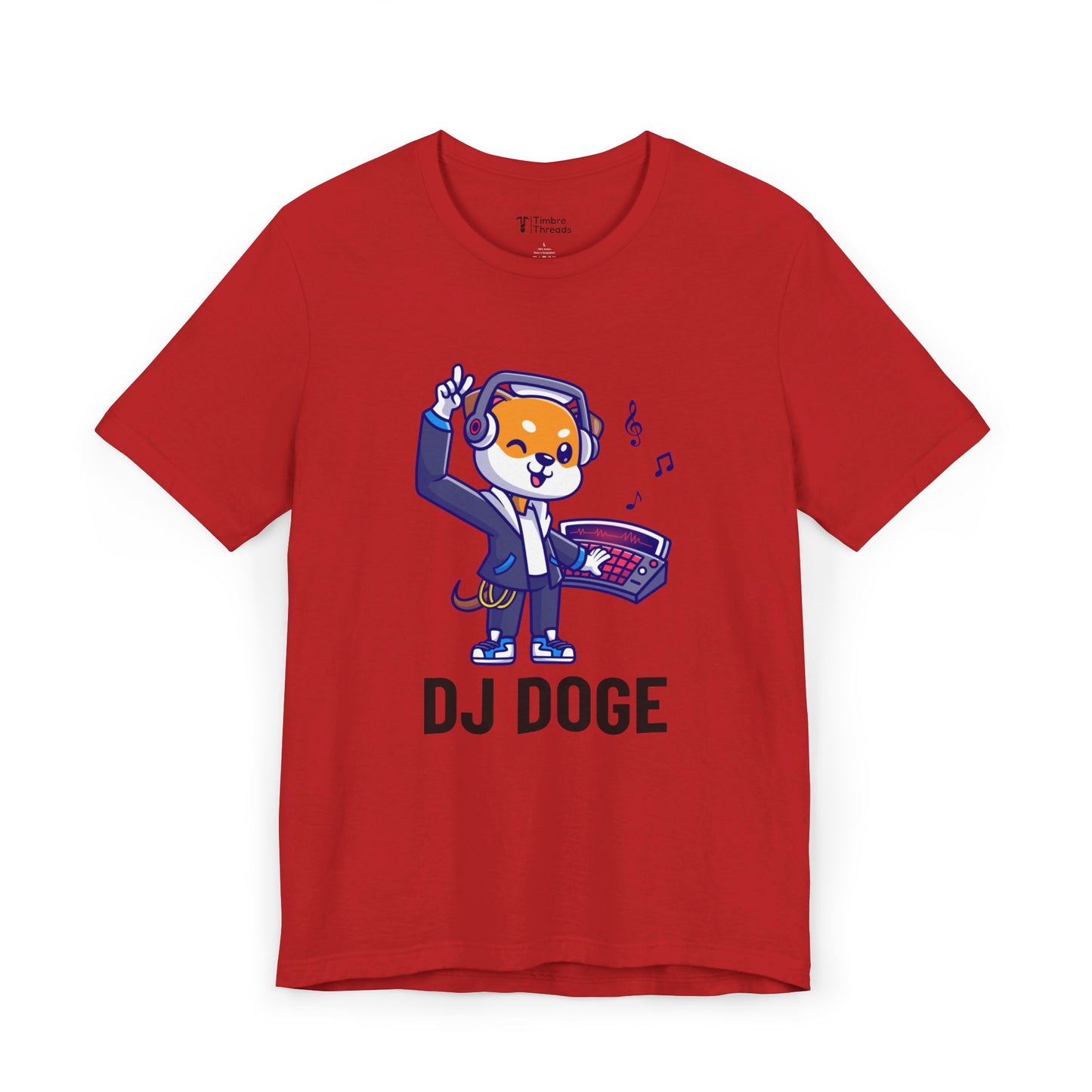 DJ Doge Graphic Short Sleeve Tee