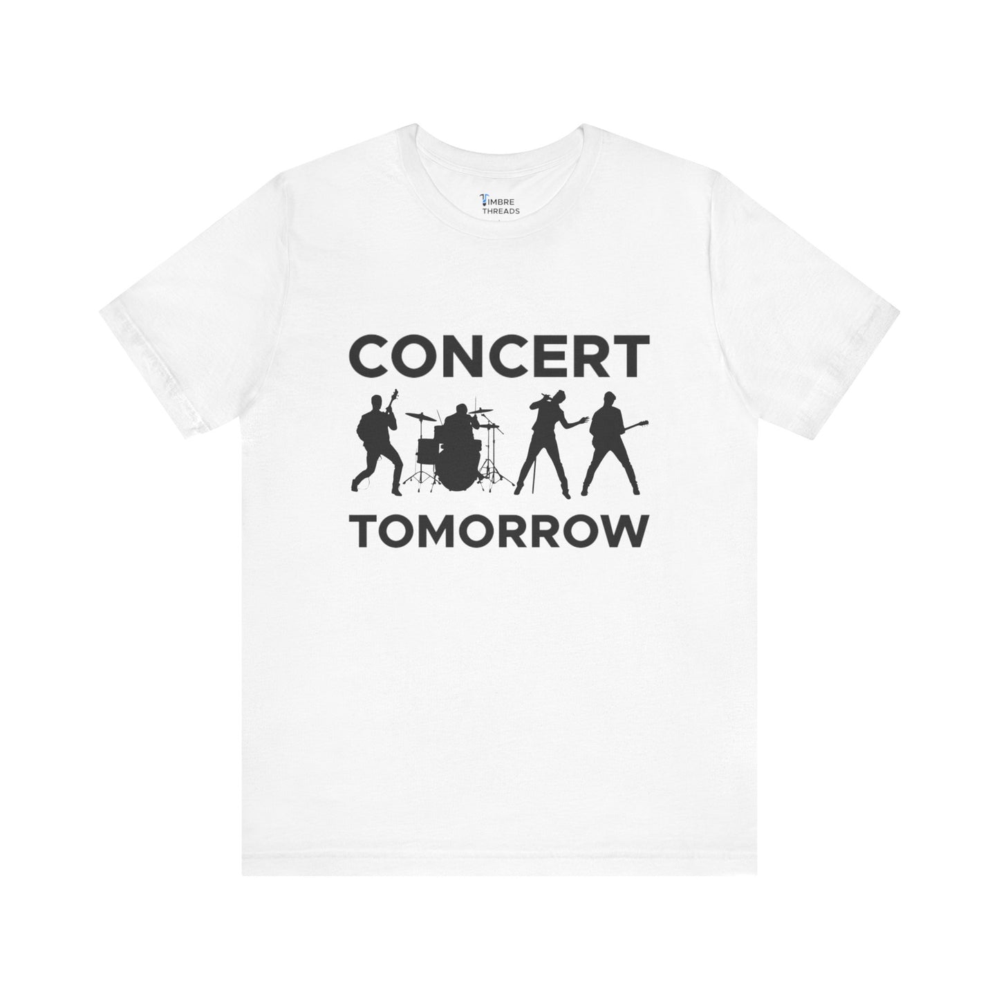 Concert Tomorrow Template Short Sleeve Tee