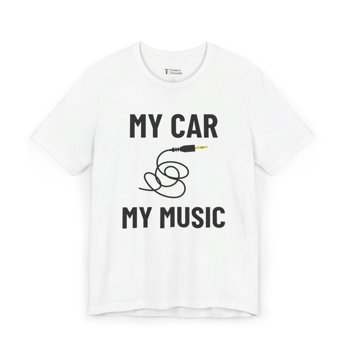 My Car My Music Graphic Short Sleeve Tee