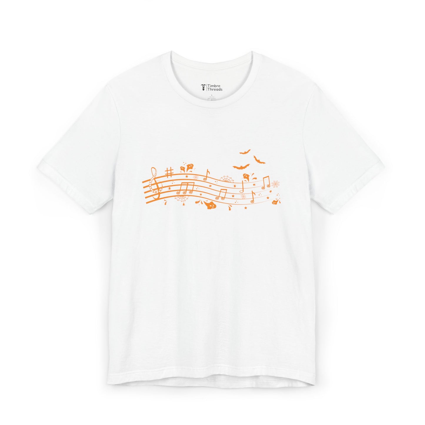 Halloween Notes Short Sleeve Tee