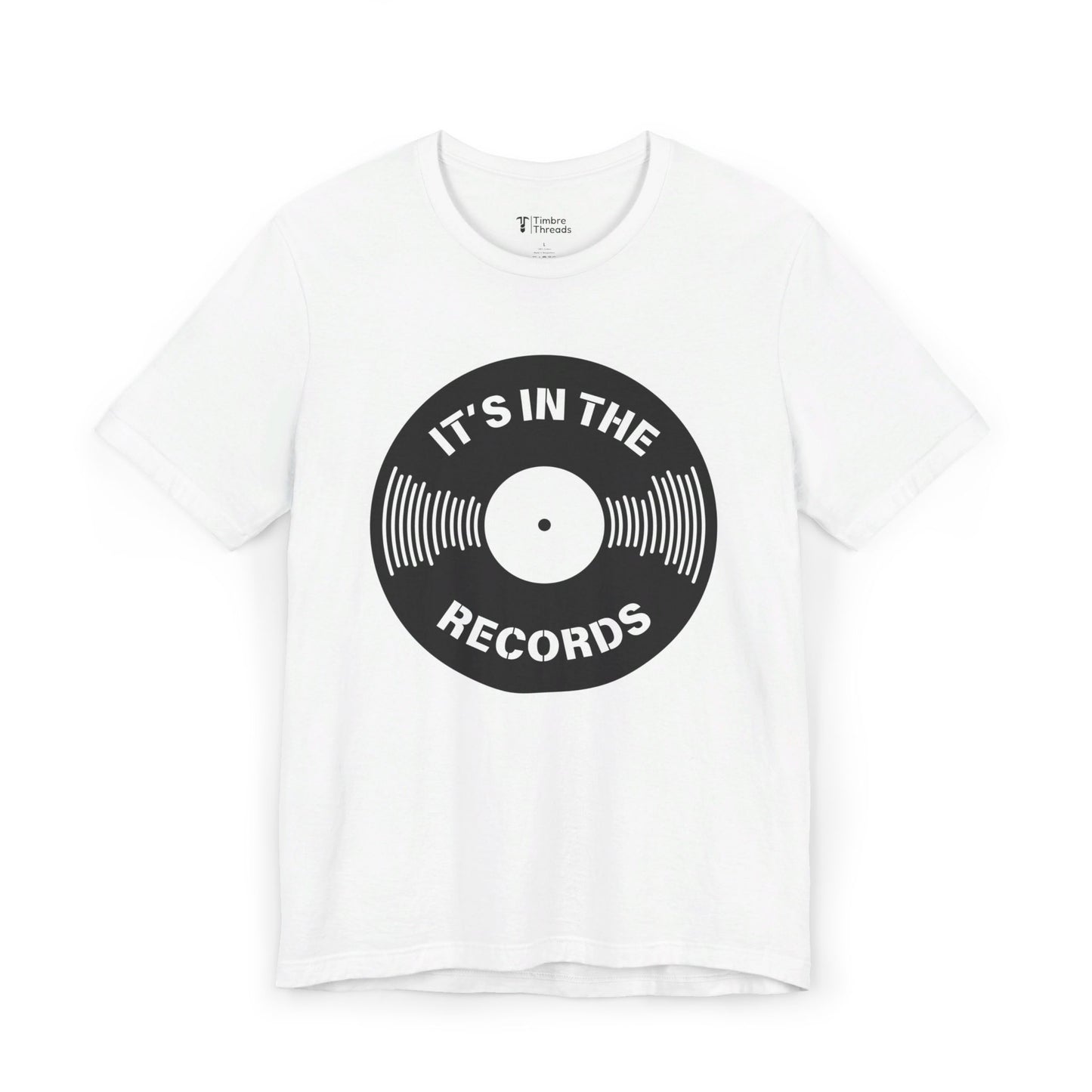 It's In The Records Short Sleeve Tee