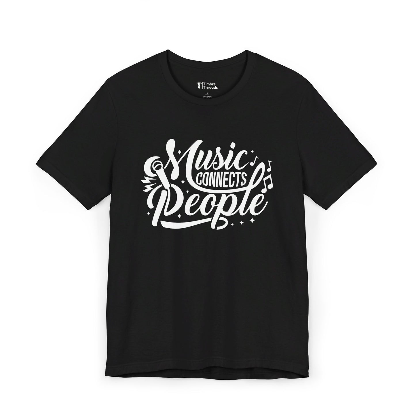 Music Connects People Short Sleeve Tee