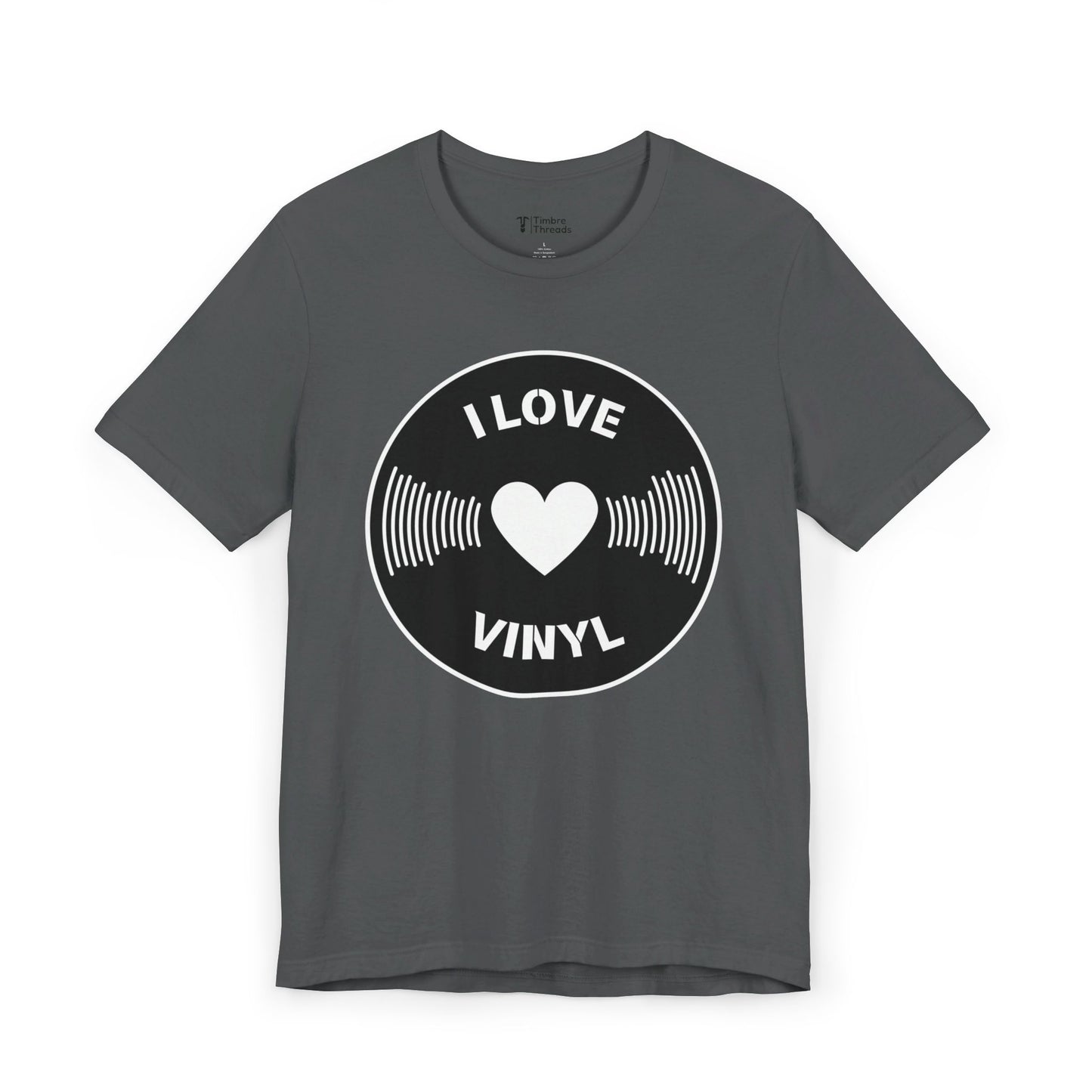 I Love Vinyl Short Sleeve Tee