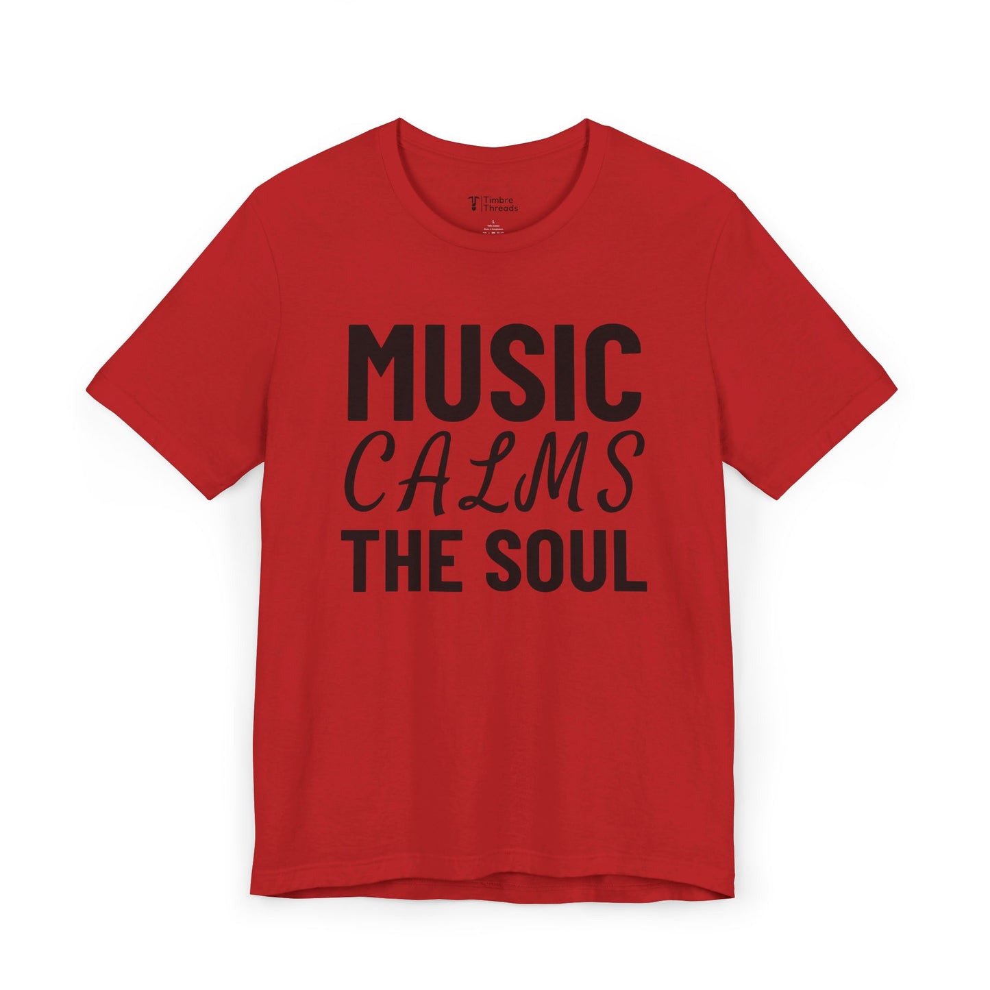 Music Calms The Soul Short Sleeve Tee