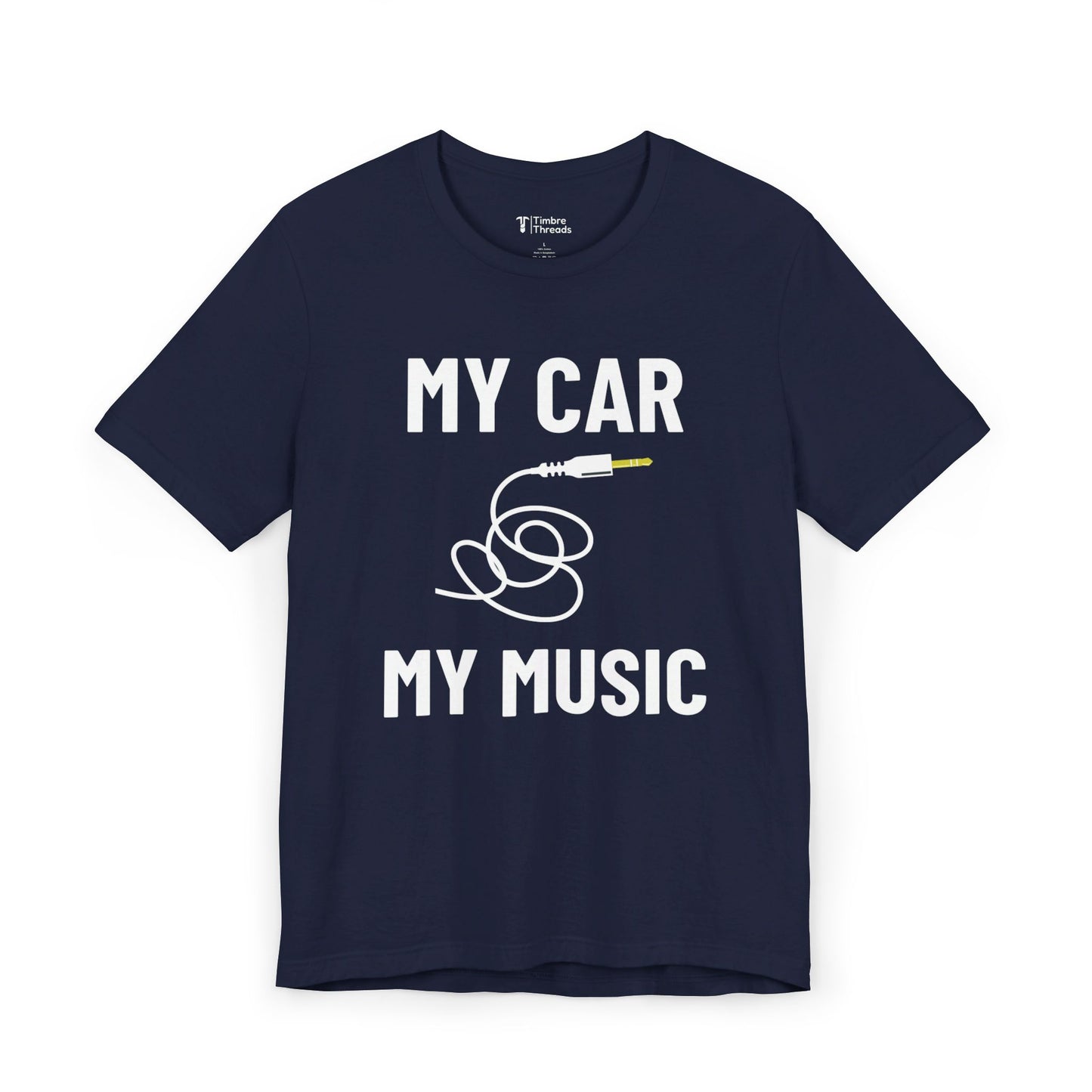 My Car My Music Graphic Short Sleeve Tee