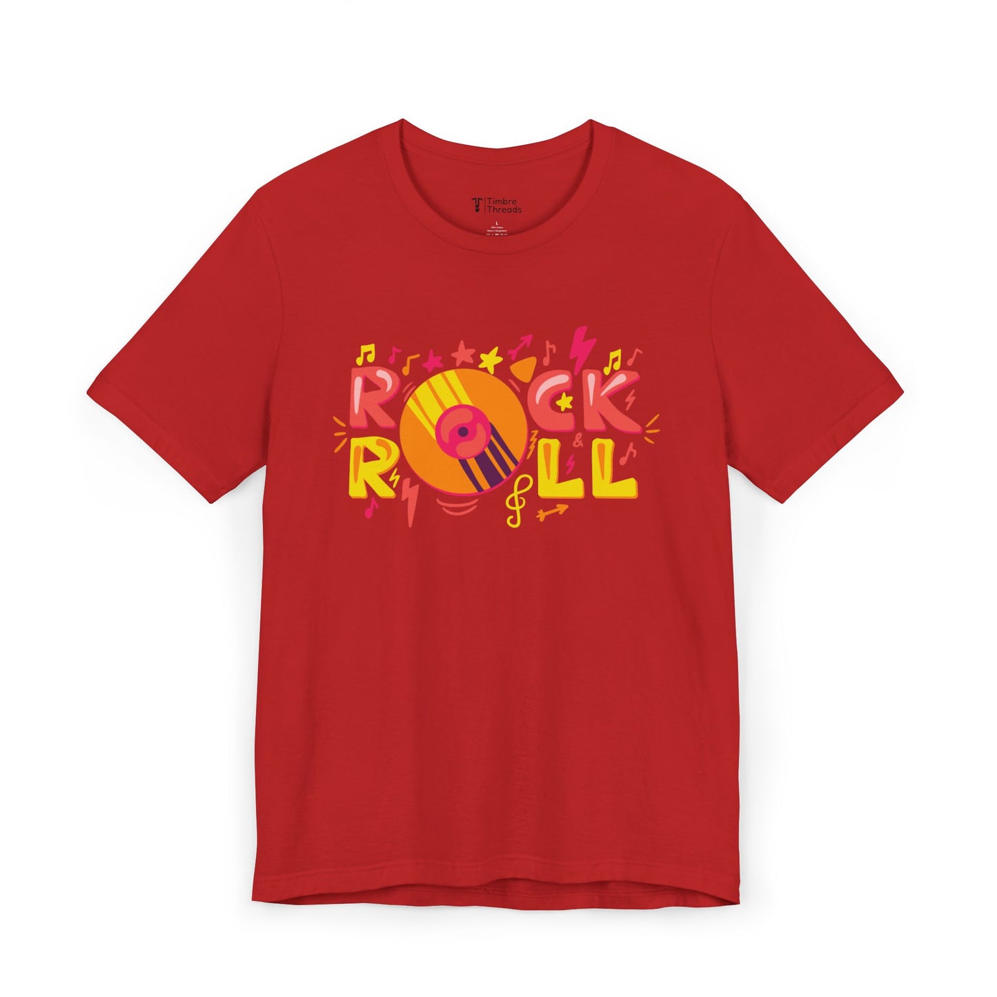 Rock and Roll Drawing #2 Short Sleeve Tee