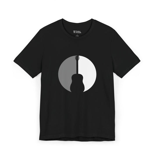 Guitar Outline Short Sleeve Tee