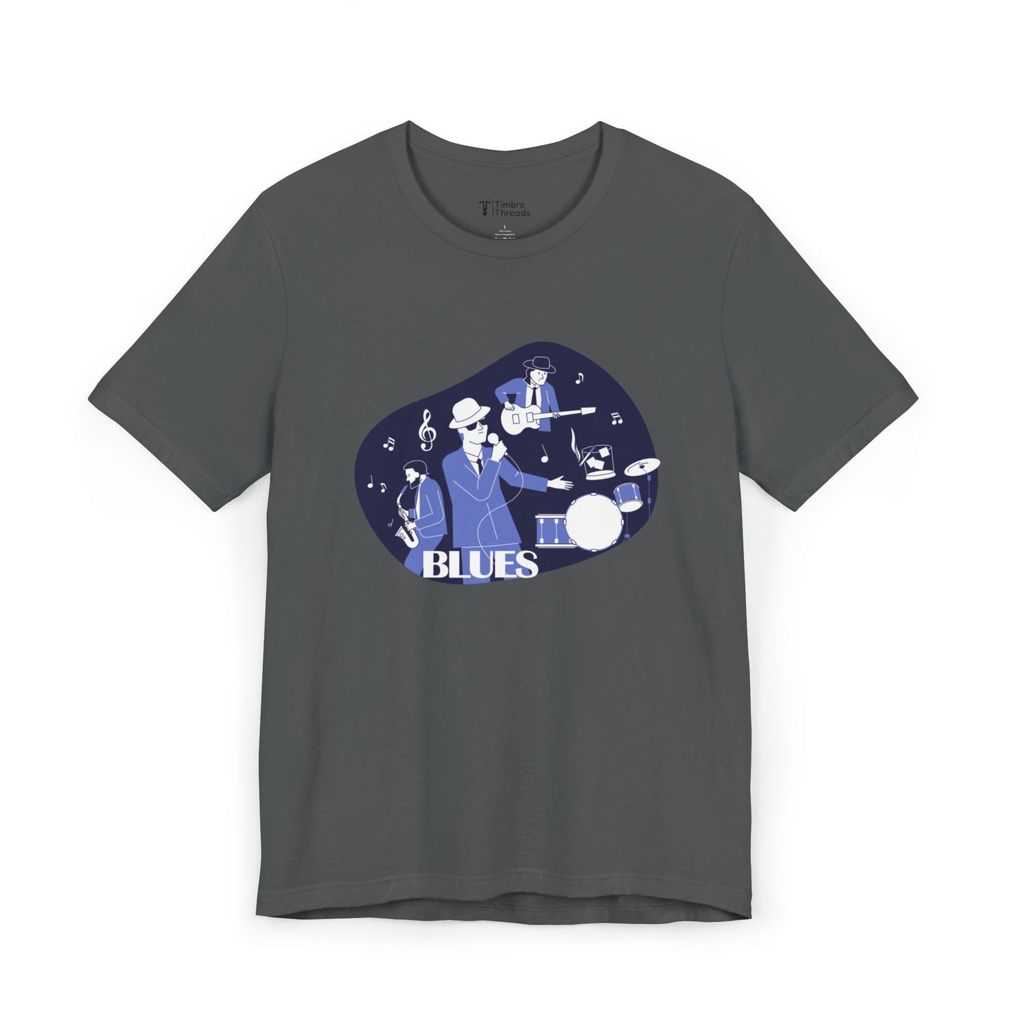 Blues Graphic Short Sleeve Tee