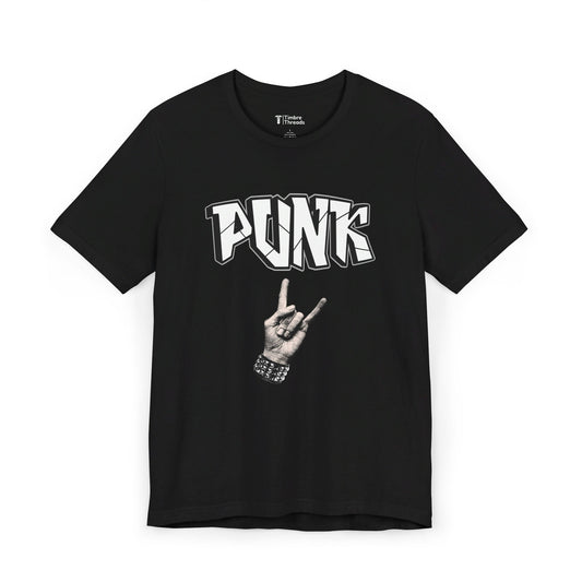 Retro Punk Clipart Short Sleeve Tee