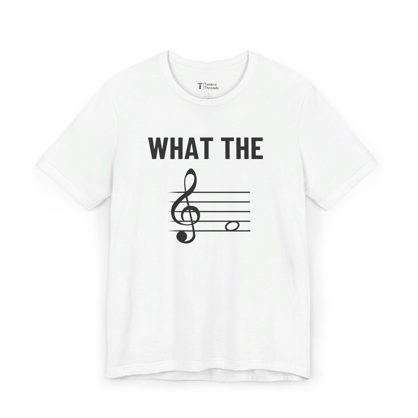 What The F (Note) Short Sleeve Tee