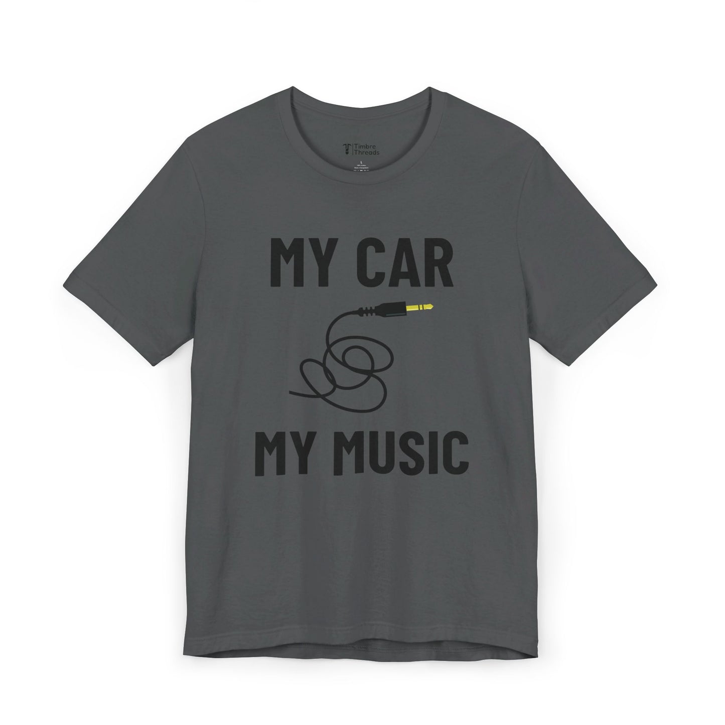 My Car My Music Graphic Short Sleeve Tee