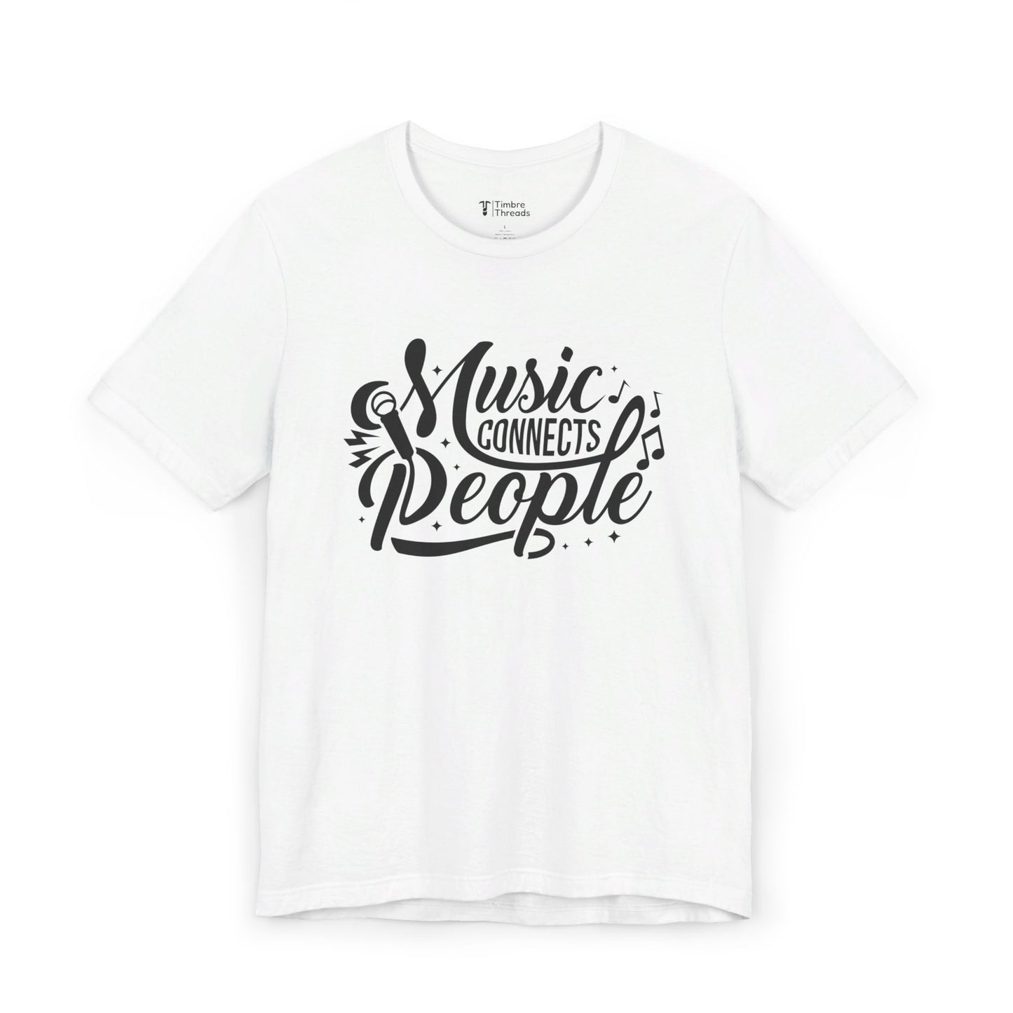 Music Connects People Short Sleeve Tee