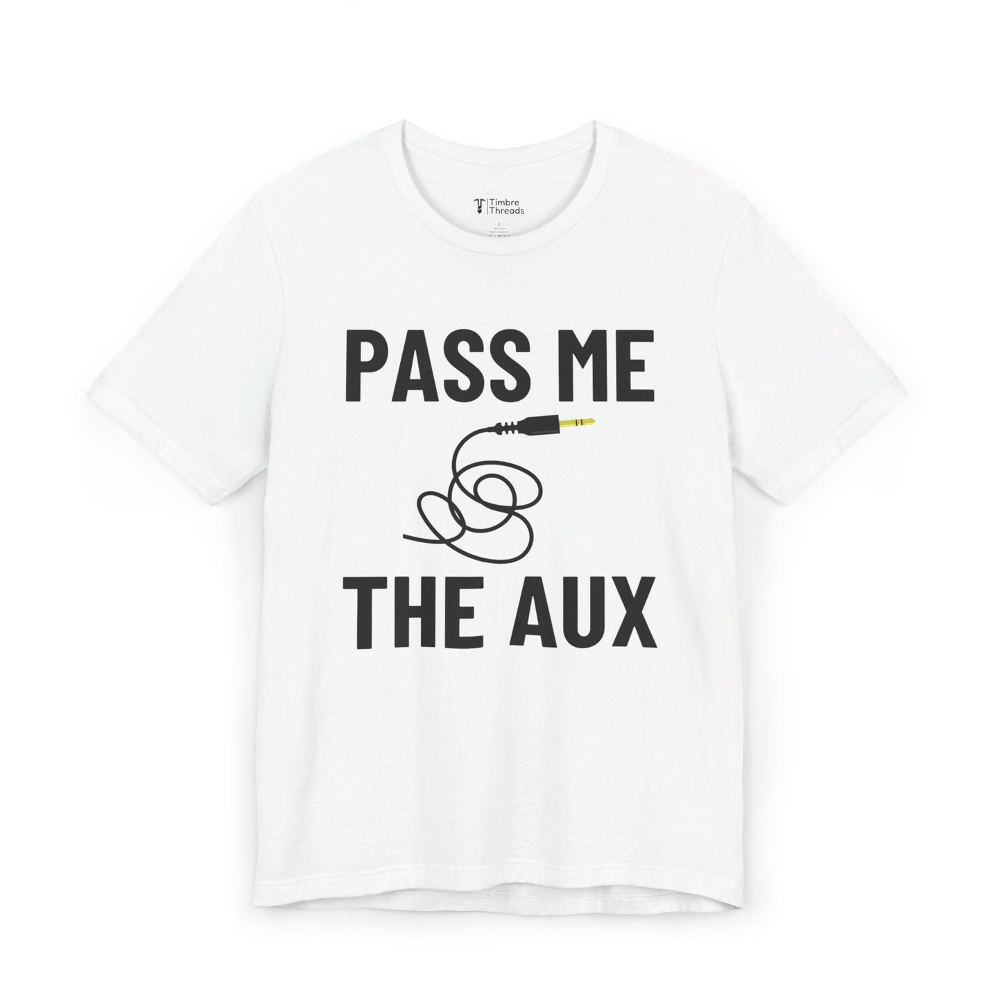 Pass Me The Aux Graphic Short Sleeve Tee