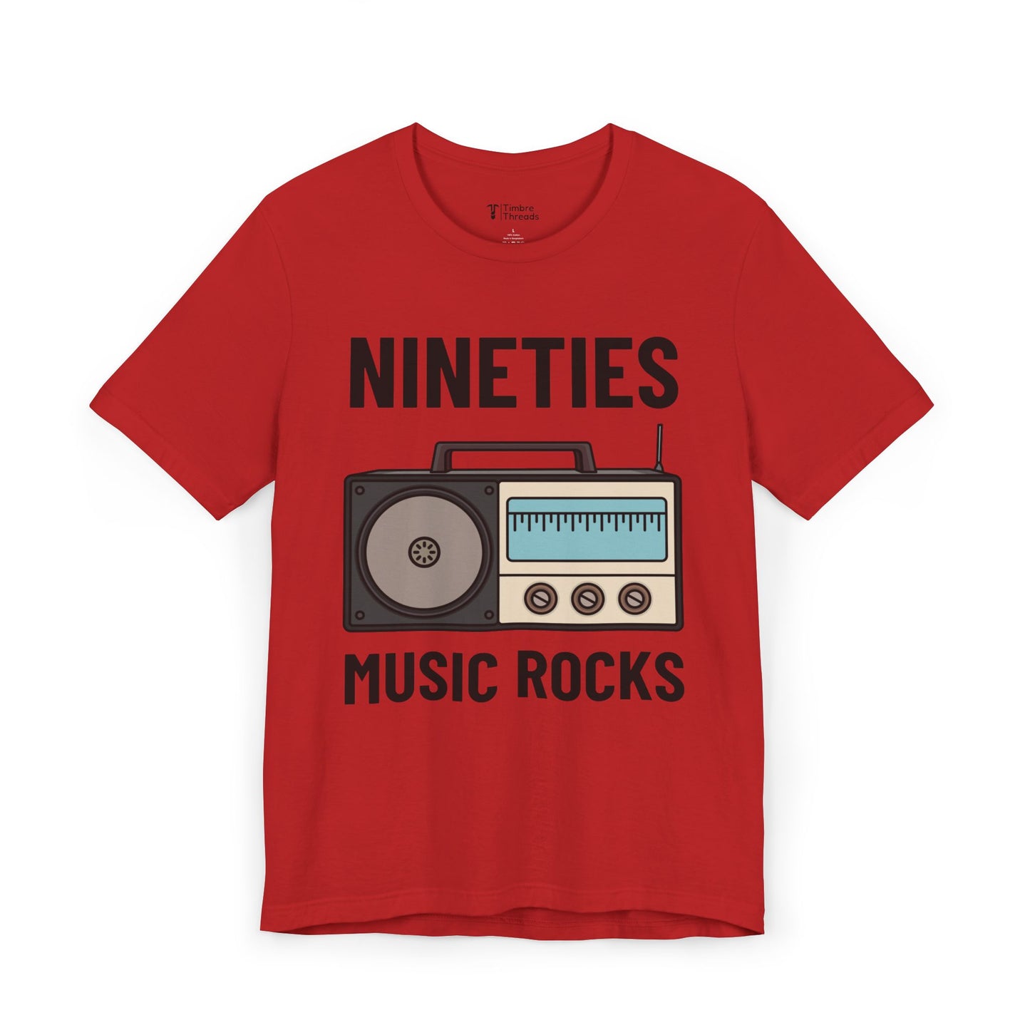 Nineties Music Rocks Graphic Short Sleeve Tee