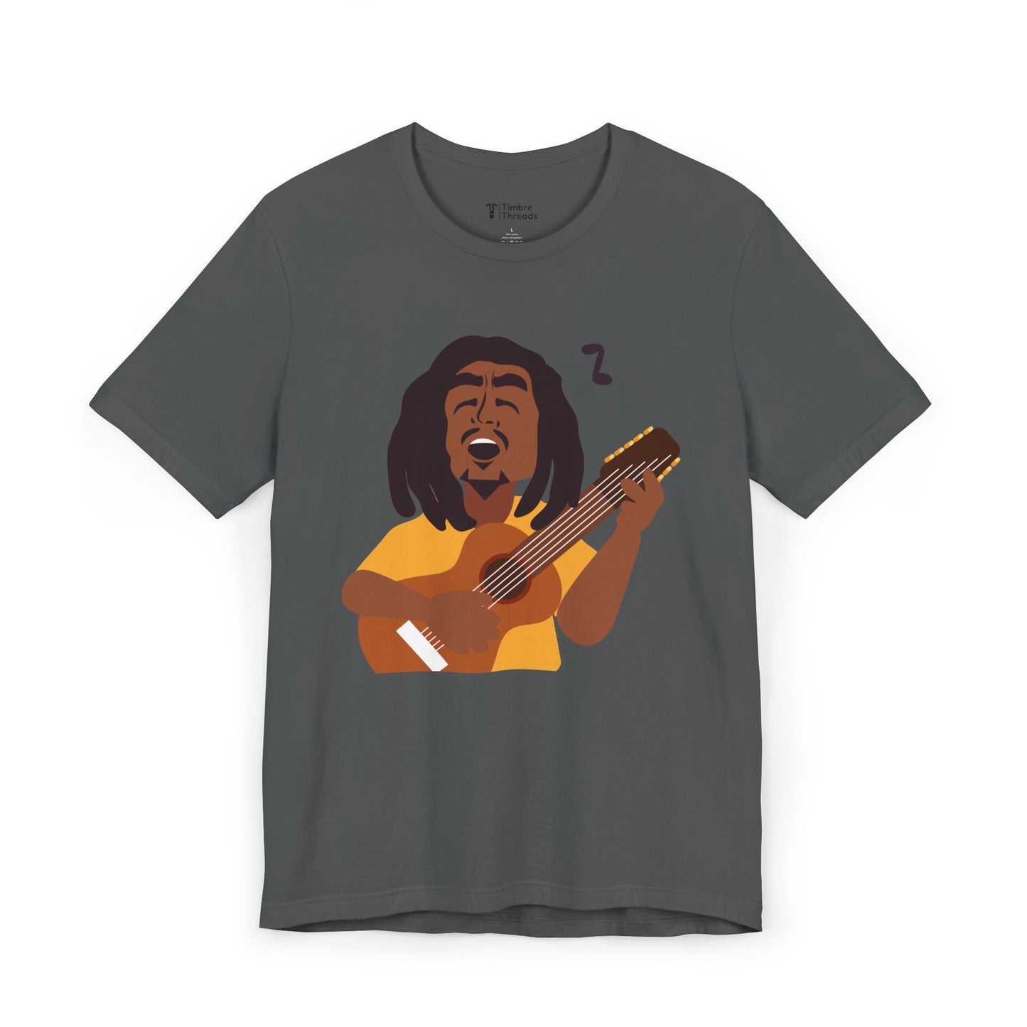 Singing Caribbean Man Short Sleeve Tee