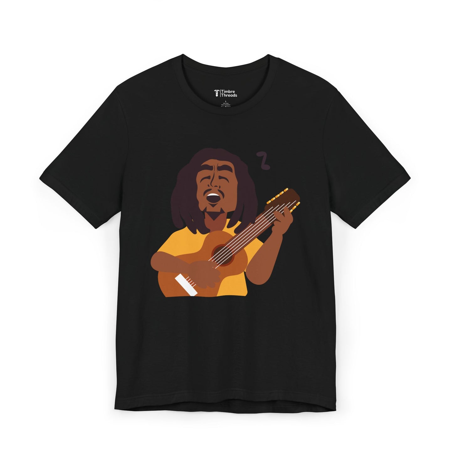 Singing Caribbean Man Short Sleeve Tee