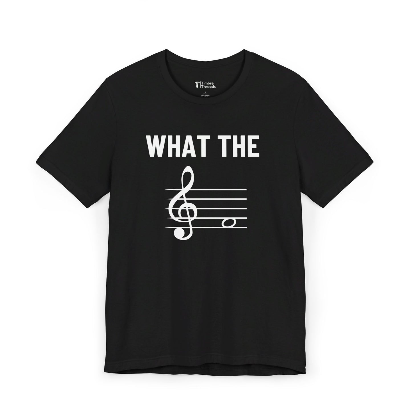 What The F (Note) Short Sleeve Tee