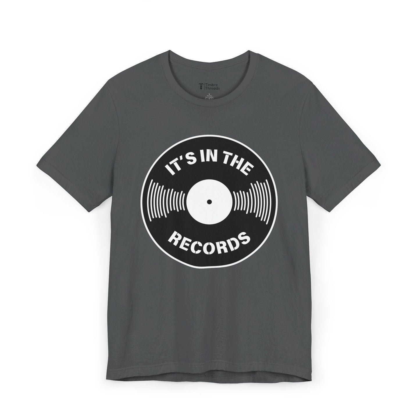 It's In The Records Short Sleeve Tee