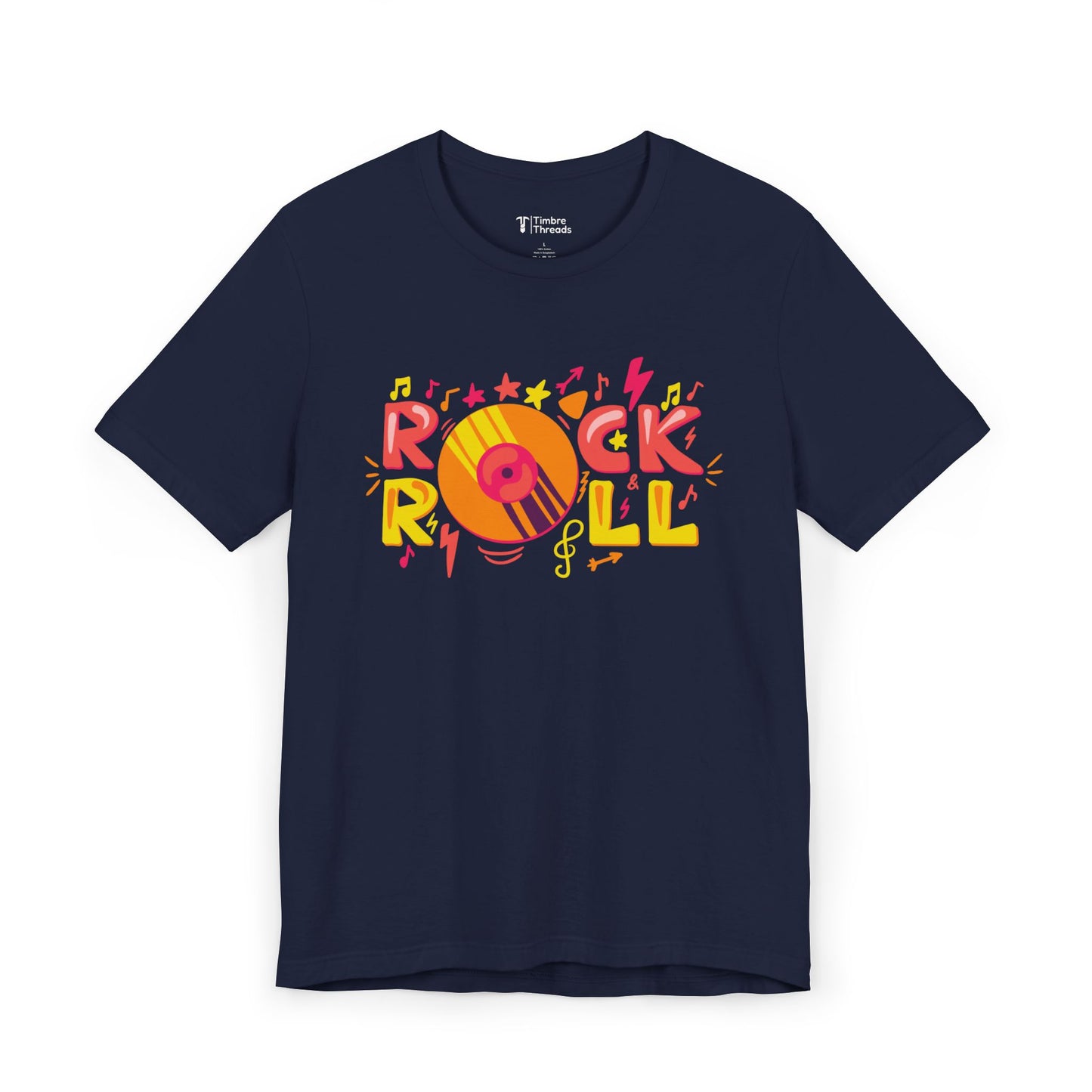 Rock and Roll Drawing #2 Short Sleeve Tee