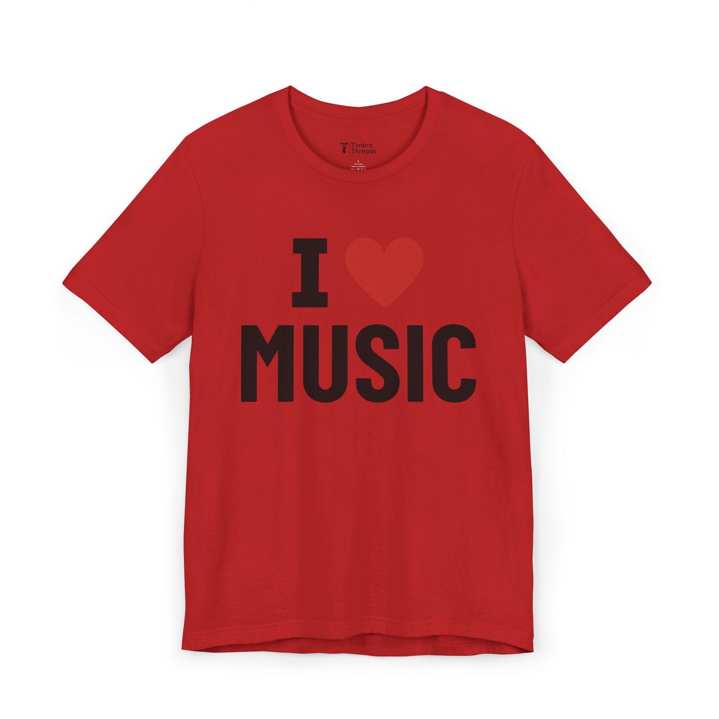 I Heart Music Short Sleeve Tee