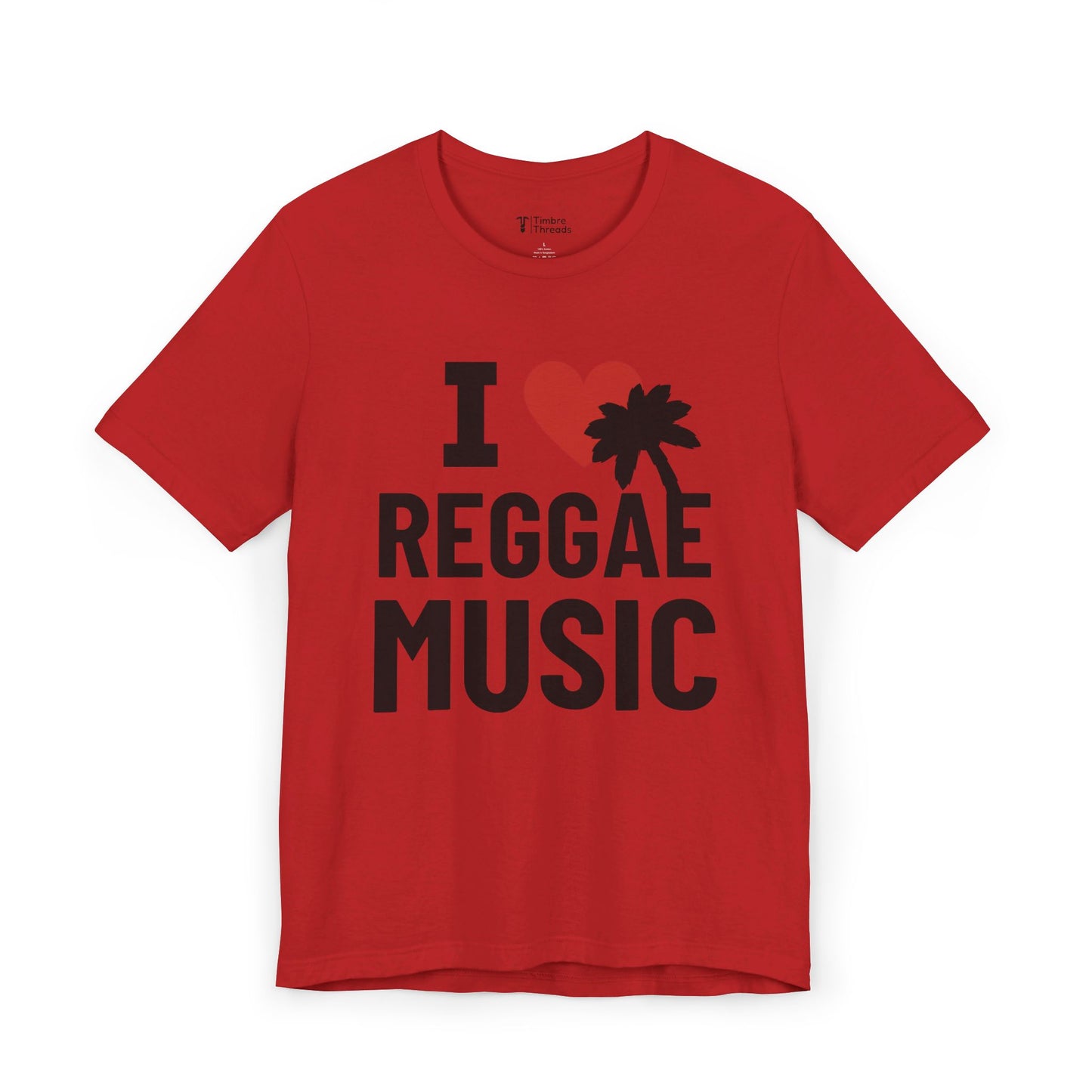 I Heart Reggae Music Short Sleeve Tee