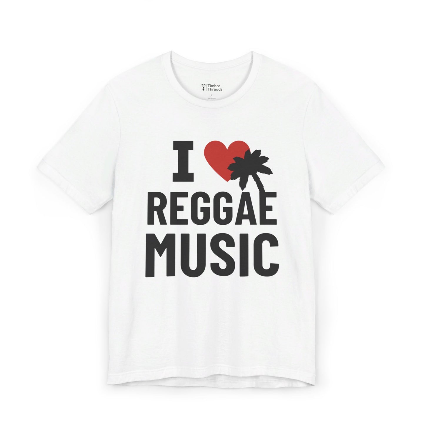 I Heart Reggae Music Short Sleeve Tee