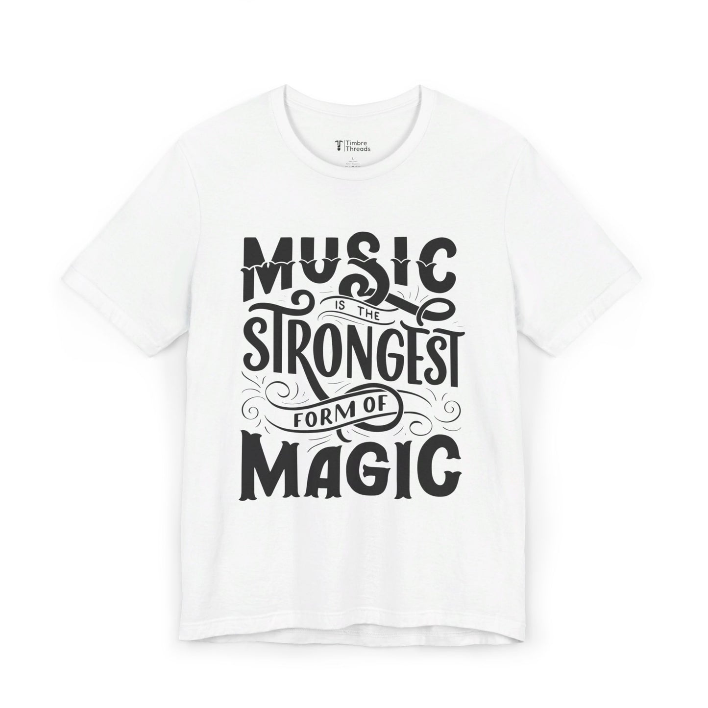 Music is the Strongest From Of Magic Short Sleeve Tee