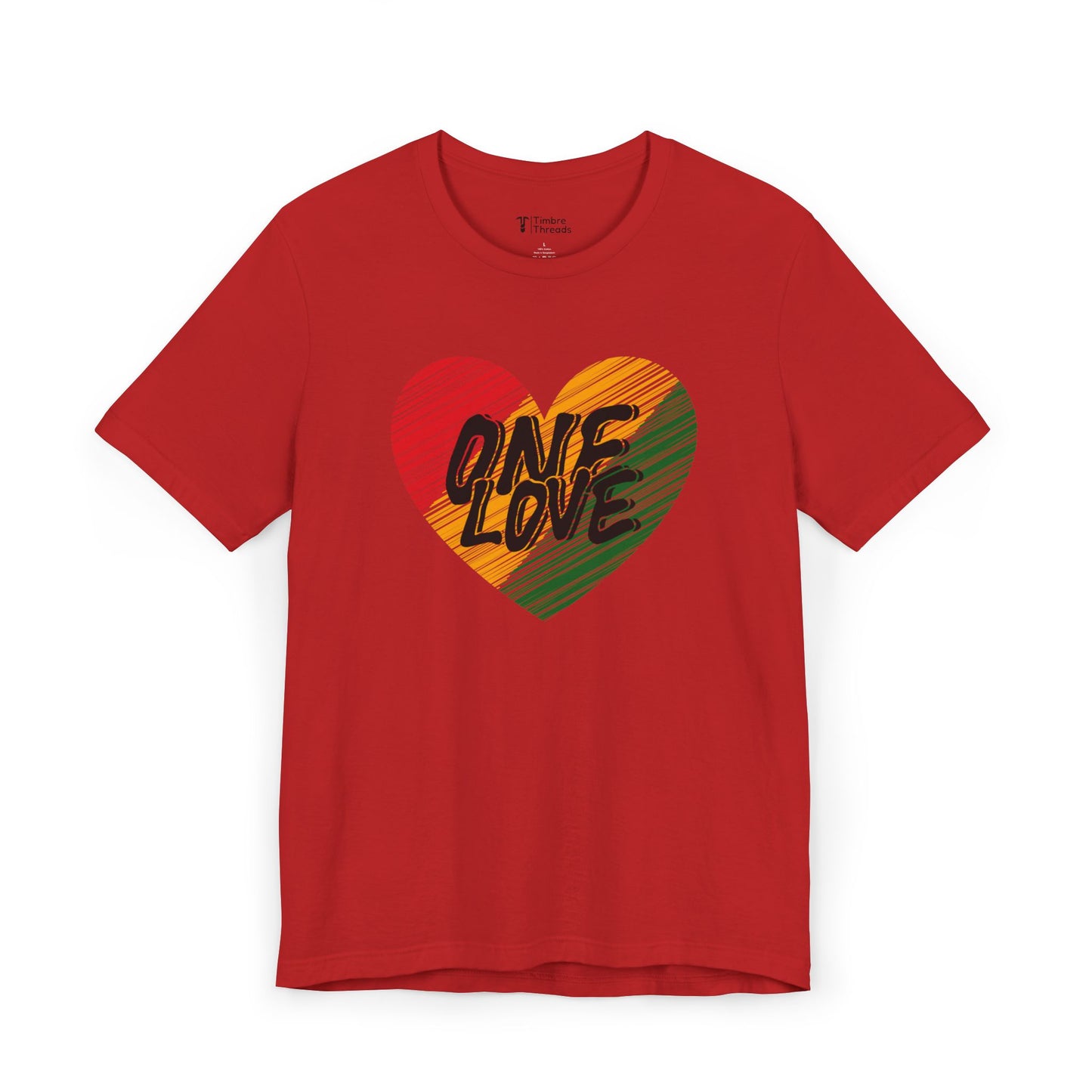 One Love (Heart) Short Sleeve Tee