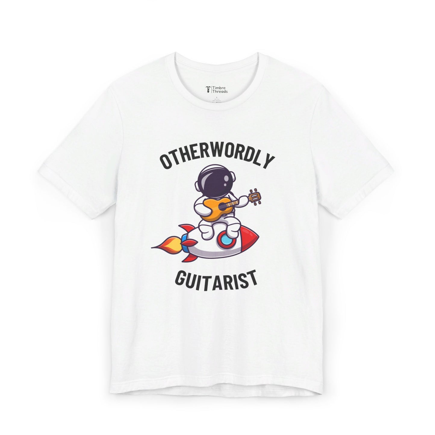 Otherworldly Guitarist (Astronaut) Short Sleeve Tee