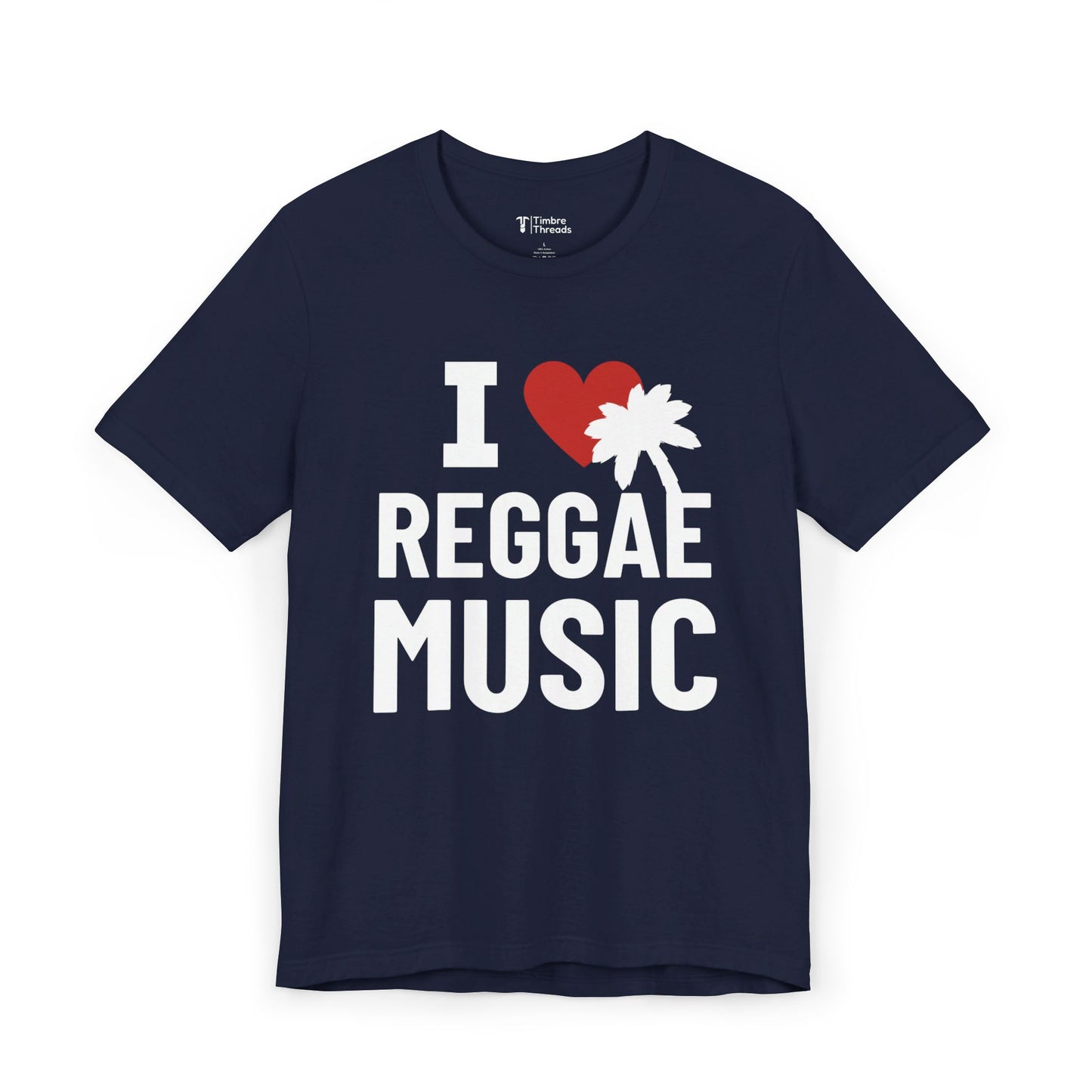 I Heart Reggae Music Short Sleeve Tee