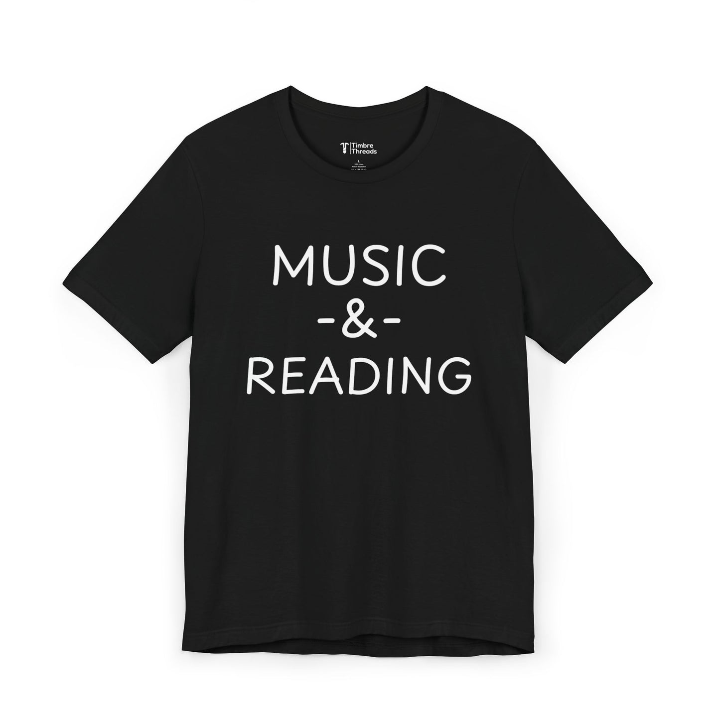 Music And Reading Short Sleeve Tee