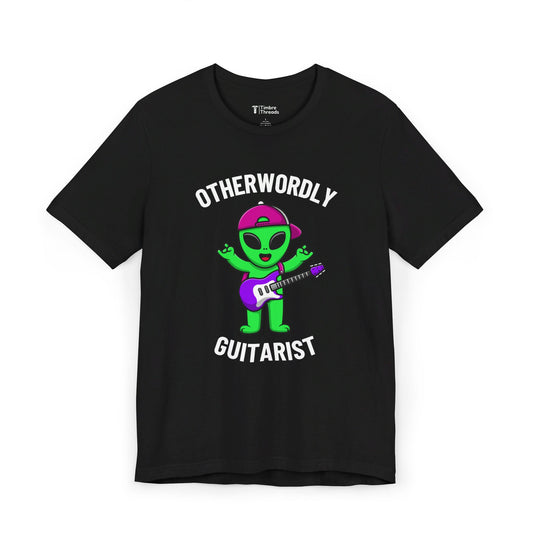 Otherworldly Guitarist (Alien) Short Sleeve Tee