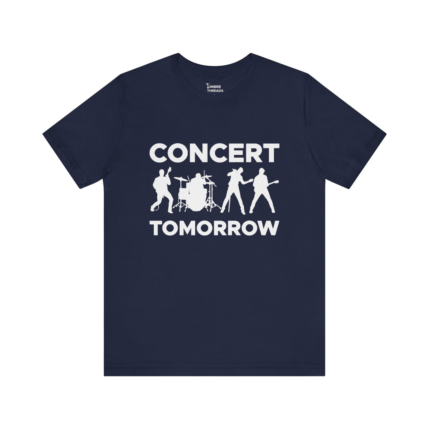 Concert Tomorrow Template Short Sleeve Tee