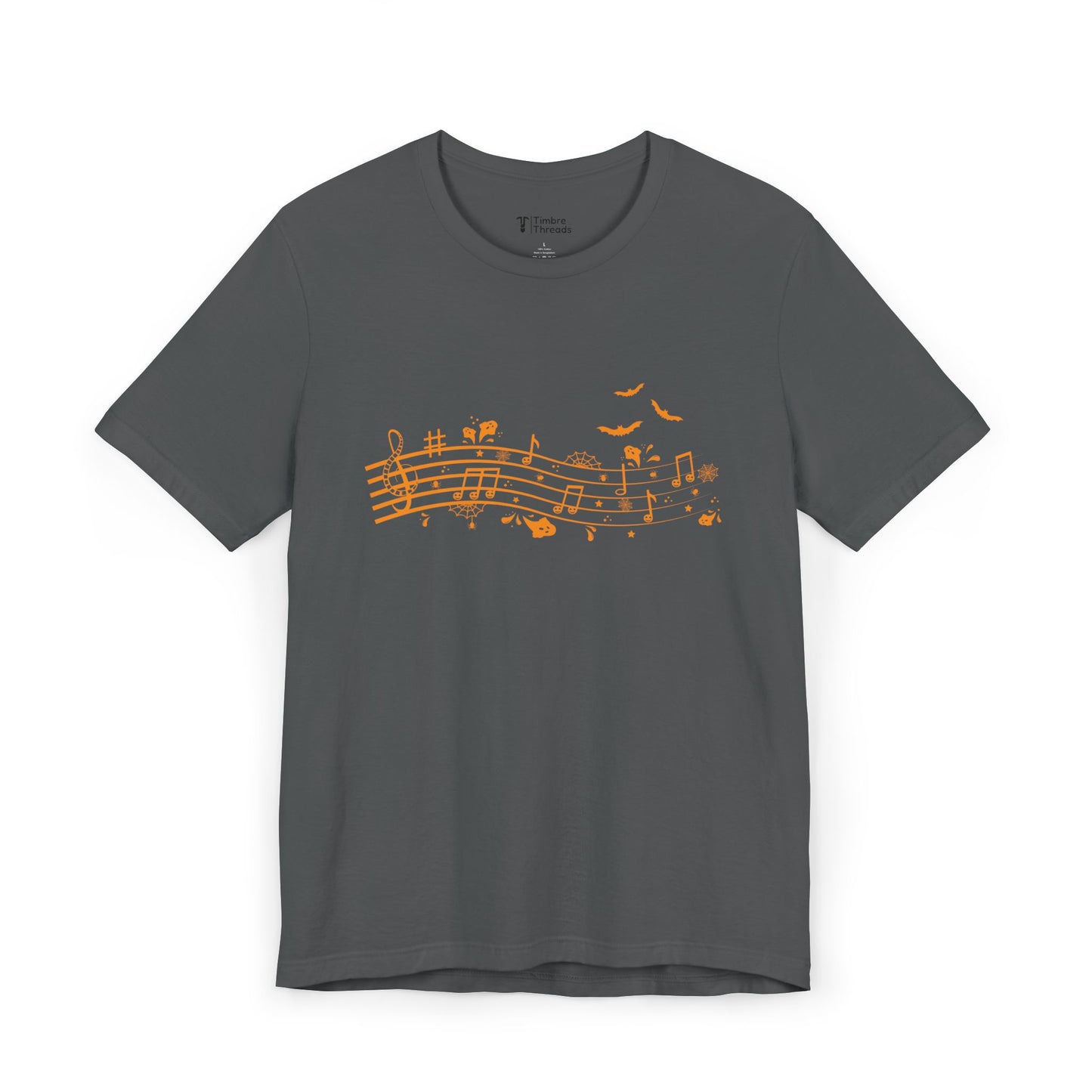 Halloween Notes Short Sleeve Tee