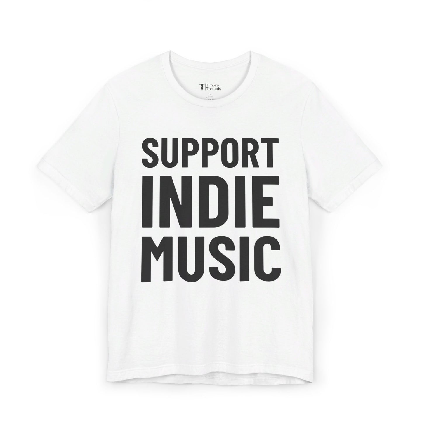 Support Indie Music Short Sleeve Tee