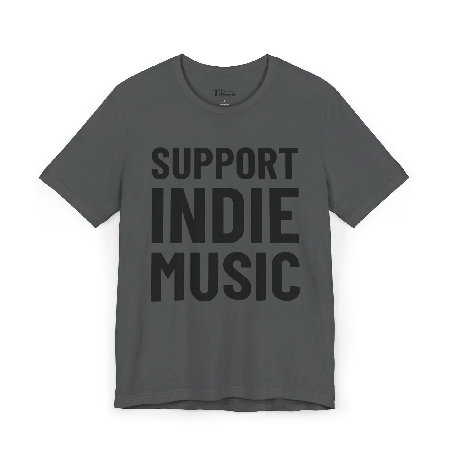 Support Indie Music Short Sleeve Tee