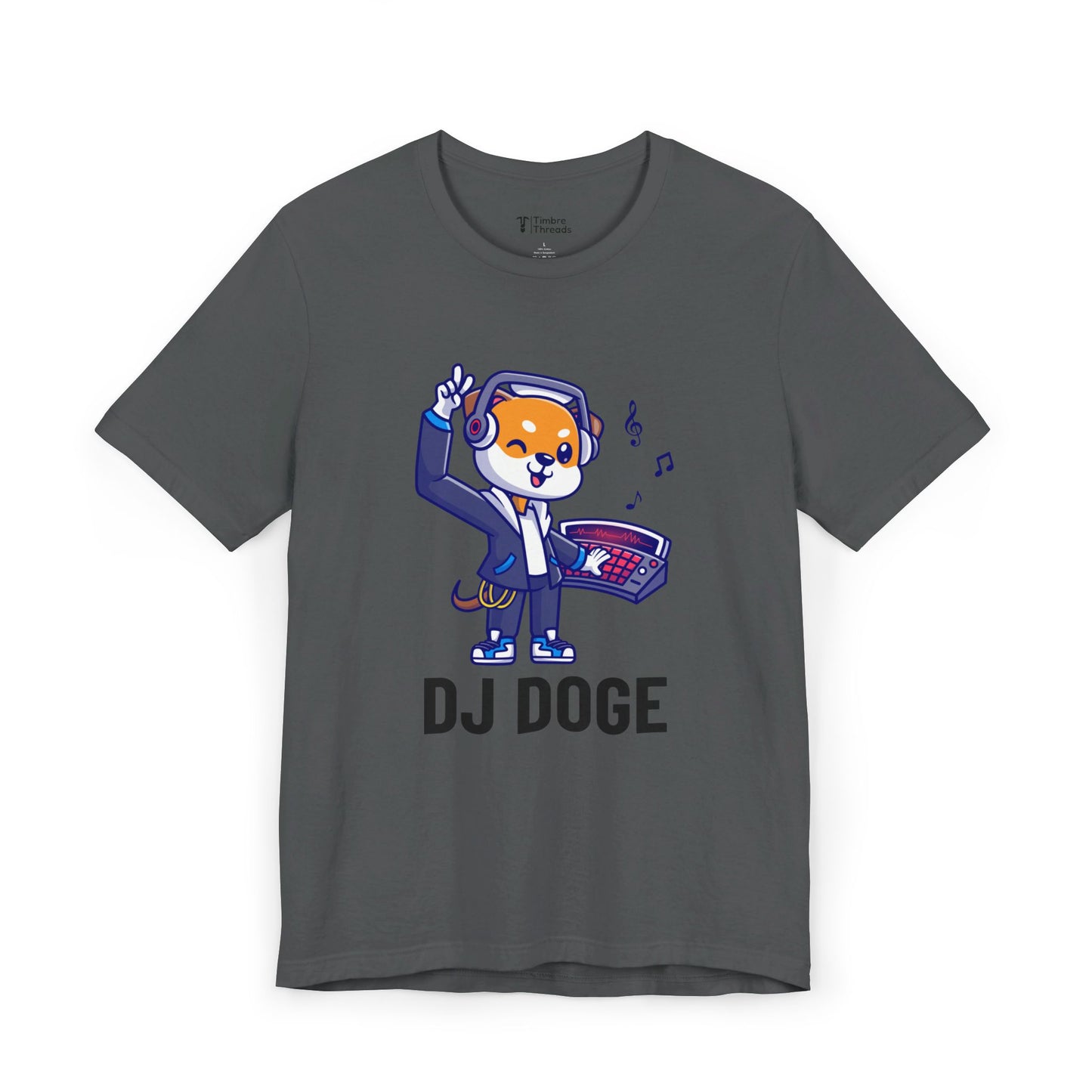 DJ Doge Graphic Short Sleeve Tee