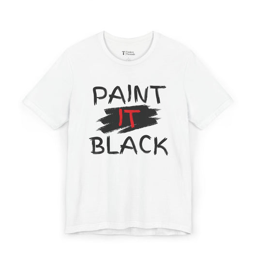 Paint It Black Short Sleeve Tee