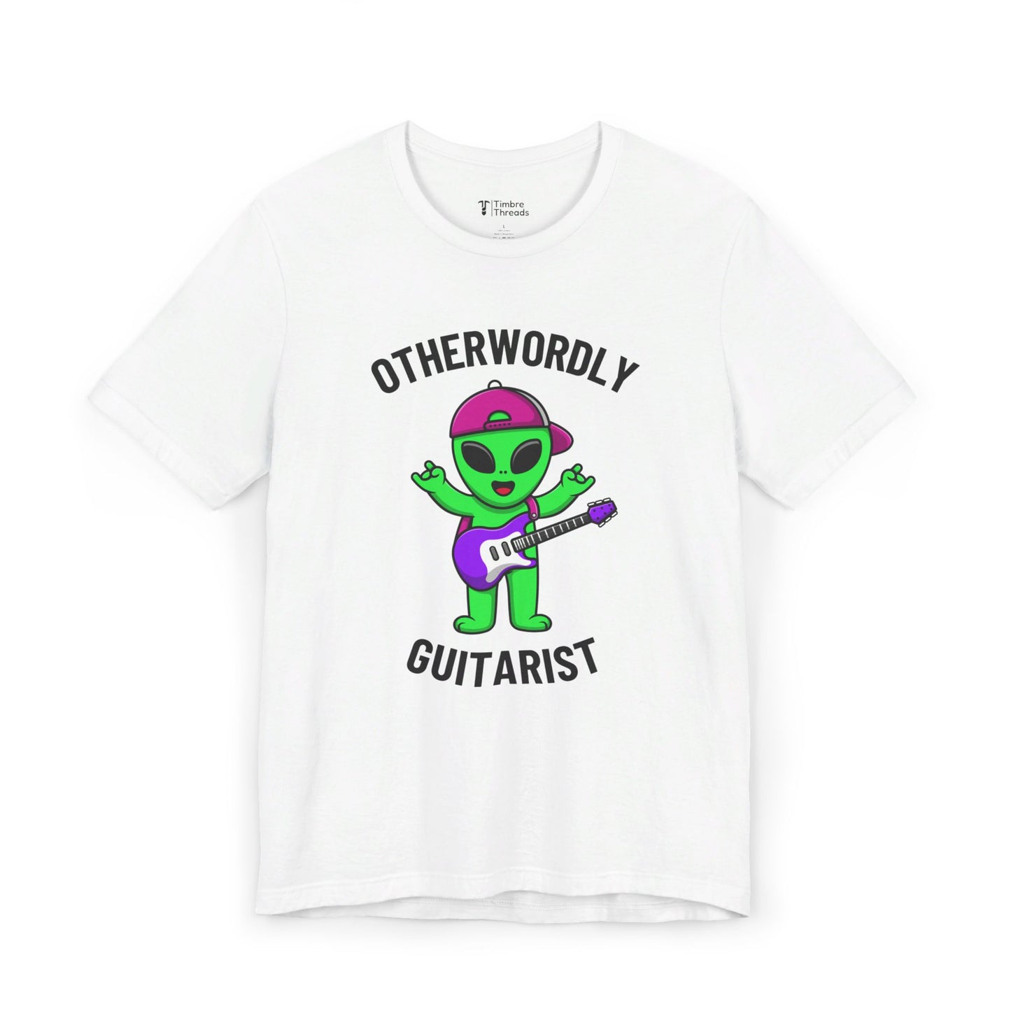 Otherworldly Guitarist (Alien) Short Sleeve Tee